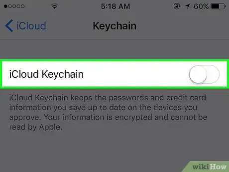 Image titled Turn Off iCloud Keychain on an iPhone Step 4