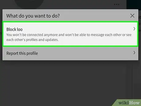 Image titled Block Someone from Viewing a Linkedin Profile Step 23
