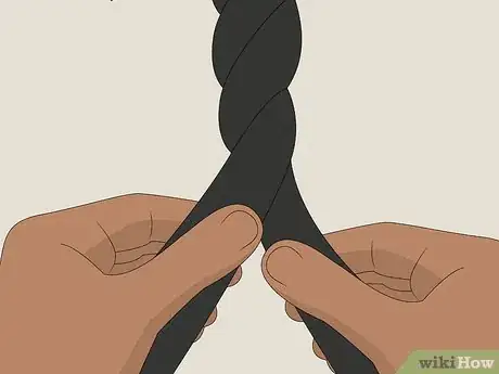 Image titled Stretch Natural Hair for Braids Step 14