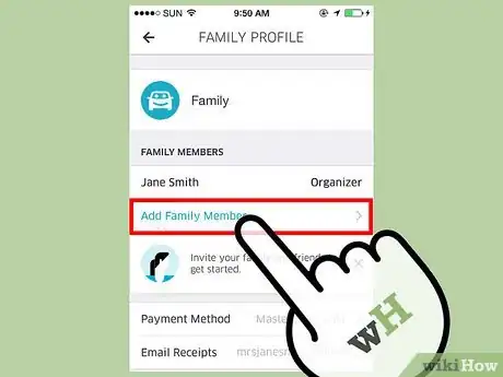 Image titled Share an Uber Account Step 7