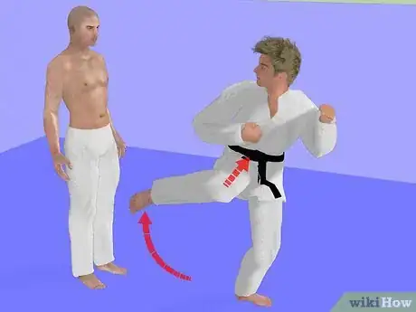 Image titled Do A Side Kick Step 27