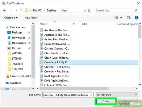 Image titled Add MP3 to iTunes Step 14