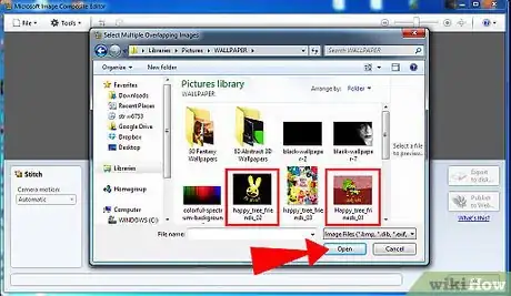 Image titled Stitch Images Together Using Microsoft Image Composite Editor Step 3