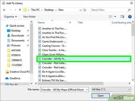 Image titled Add MP3 to iTunes Step 13
