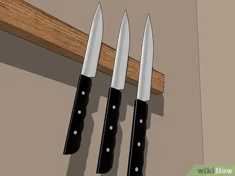 Image titled Store Knives in Your Kitchen Step 10