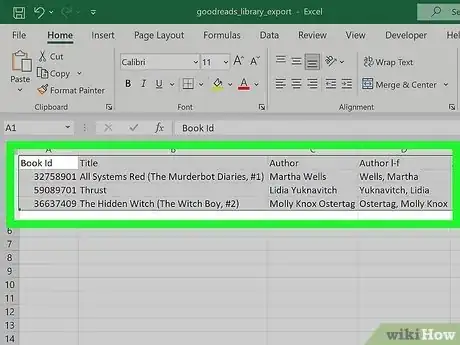 Image titled Export Your List of Shelved Books from Goodreads Step 5