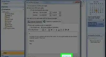 Set Up Out of Office in Outlook
