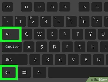 Image titled Switch Tabs with Your Keyboard on PC or Mac Step 2