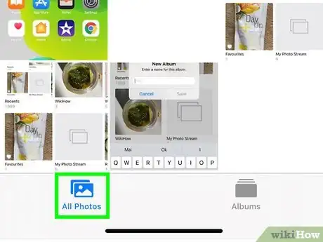 Image titled Create Photo Albums on an iPad Step 6