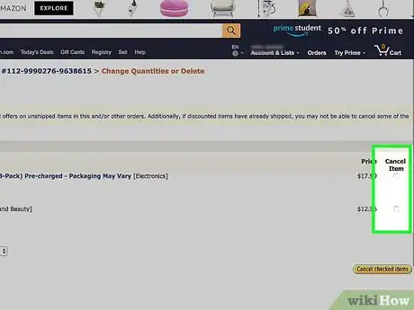 Image titled Cancel an Order on Amazon Step 5