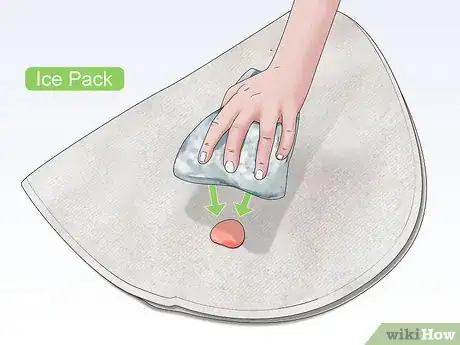 Image titled Remove Gum from Carpet Step 1