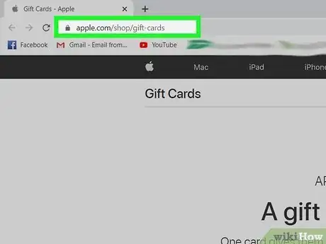 Image titled Buy an iTunes Gift Card Online Step 1