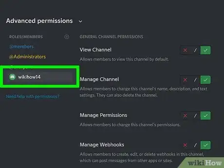 Image titled Lock a Discord Channel on a PC or Mac Step 11