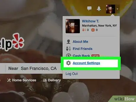 Image titled Change Your Personal Account Settings on Yelp Step 3