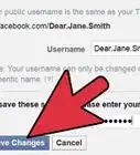 Register a Facebook Username