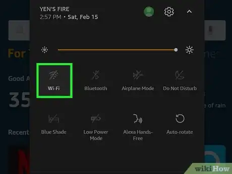 Image titled Connect the Kindle Fire to the Internet Step 6