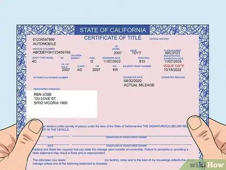 Image titled Register an Out of State Car in California Step 16