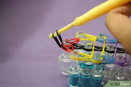 Image titled Make a Ladder Bracelet on the Rainbow Loom Step 8