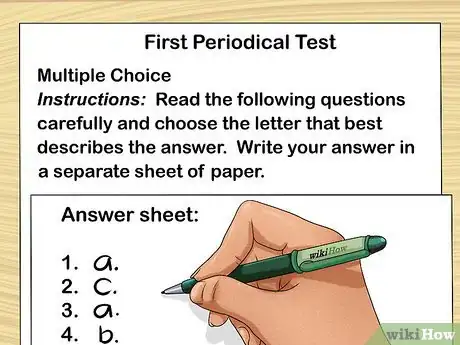 Image titled Do Well on Multiple Choice Questions Step 1