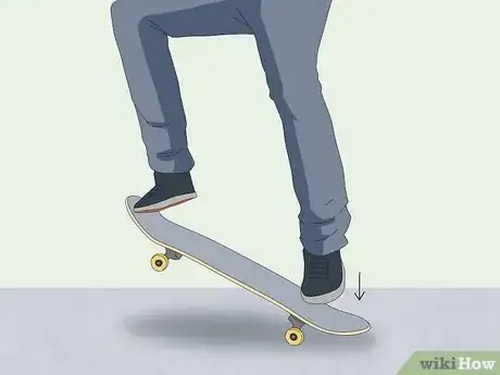 Image titled 180 on a Skateboard Step 10