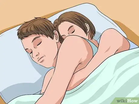 Image titled Sleep in a Single Bed With a Partner Step 2