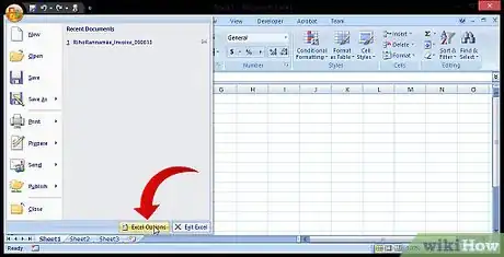 Image titled Change the Default File Extension from .Xlsx to .Xls on Microsoft Excel 2007 Step 2