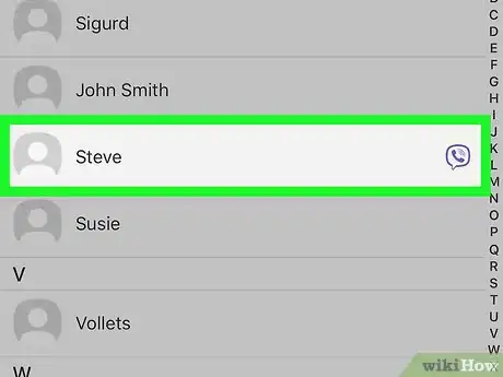 Image titled Delete a Viber Contact on iPhone or iPad Step 3