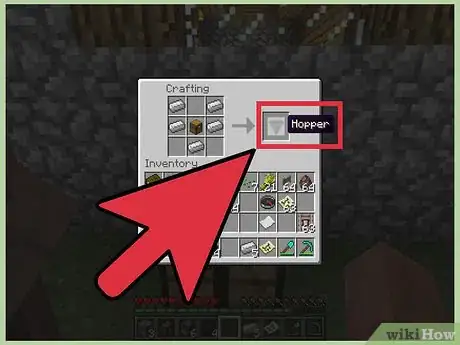 Image titled Craft a Hopper in Minecraft Step 1