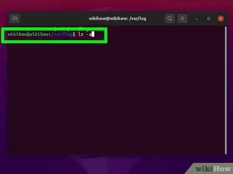Image titled Check Logs in Unix Step 3
