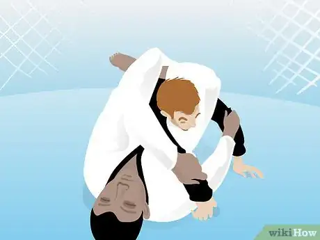 Image titled Apply a Triangle Choke from Open Guard in Mixed Martial Arts Step 5