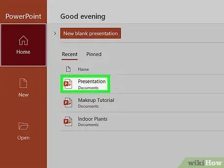 Image titled Add Transitions to Powerpoint Step 1