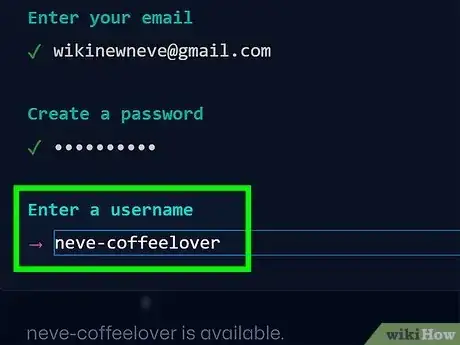 Image titled Create a Username Step 6