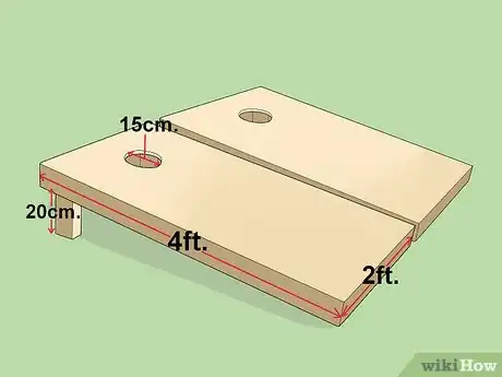 Image titled Play Bean Bag Toss Step 1