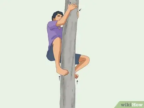 Image titled Climb a Tree With No Branches Step 14