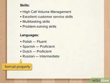 Image titled Write About Languages in Your CV Step 9