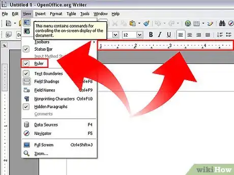 Image titled Use OpenOffice.org Writer Step 3Bullet4