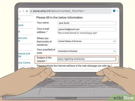 Image titled Contact the World Health Organization (WHO) Step 8