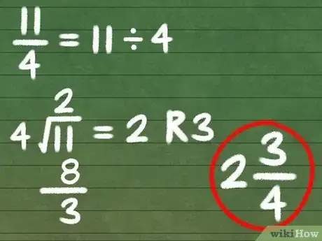 Image titled Convert Improper Fractions Into Mixed Numbers Step 5