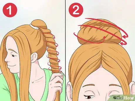 Image titled Make Mulan's Hairstyle Step 4