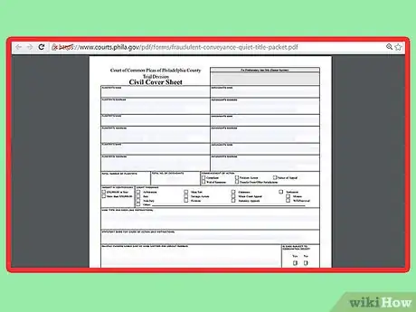 Image titled File a Quiet Title Step 4