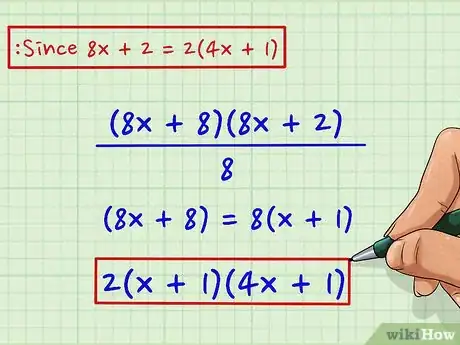 Image titled Factor Second Degree Polynomials (Quadratic Equations) Step 21