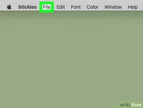 Image titled Use Stickies on Mac Step 5