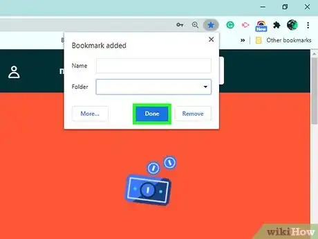 Image titled Save a Bookmark in Chrome Step 13