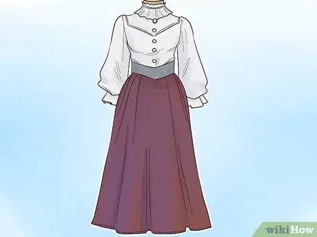 Image titled Dress Like a Woman in the 1800s Step 9