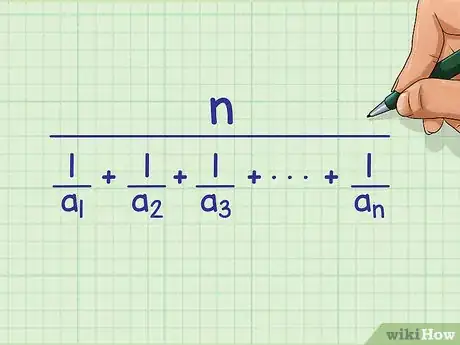 Image titled Calculate the Harmonic Mean Step 1