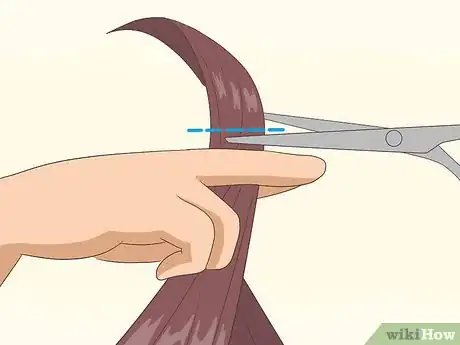 Image titled Cut Your Own Long Hair Step 14