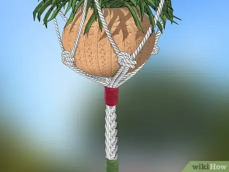 Image titled Hang Planters with Knotted Rope Step 18