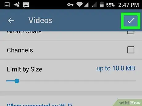 Image titled Save Videos on Telegram on Android Step 10