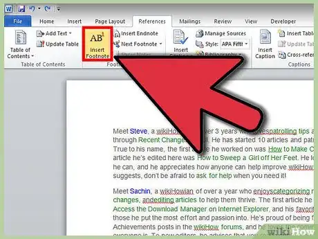 Image titled Add a Footnote to Microsoft Word Step 3