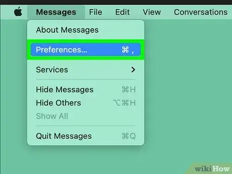 Image titled Turn Off Messages on Mac Step 3